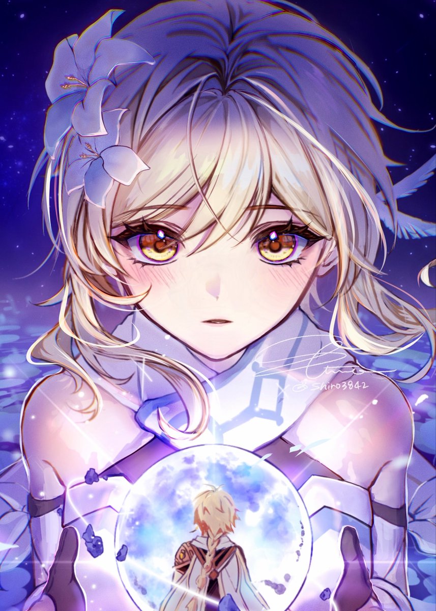 shiro3842's tweet photo. 蛍 / Lumine 
#原神 #GenshinImpact https://t.co/tbbL3gow0U