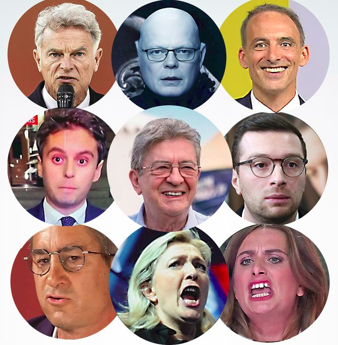 PhilipRober6913's tweet photo. @zhad33 @BFMTV suit les ordres de la bourgeoisie qui désormais lache le #FNRN car du fait des affaires qui s'accumulent ils savent qu'ils perdront au 2ème tour. Et pour essayer d'avoir #Gluglu au 2ème tour. 😹
Peine perdue... Le prochain président sera @JLMelenchon https://t.co/bnMbbrWF5L