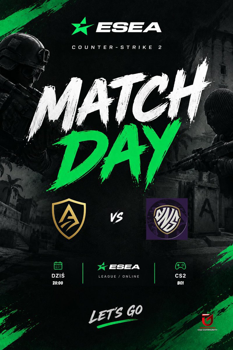 EsportAesthetic's tweet photo. 💛🖤MATCH DAY💛🖤
Czas zrehabilitować się po ostatnich porażkach i już dziś kolejny mecz w lidzie ESEA open!🔥

🆚domiNatus
🕐20:00

@PODZIEMIECS2 https://t.co/wBLzoUVpVf