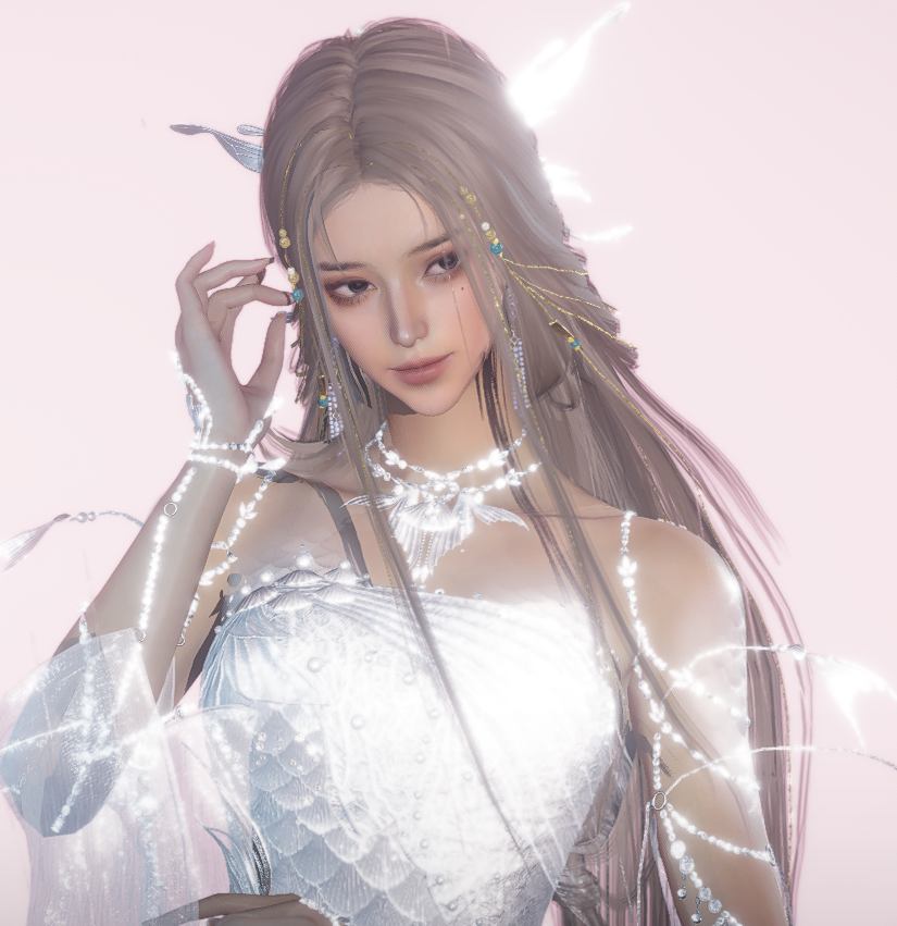 zhiyuens's tweet photo. the new echo jade banner hair looks so good on my daughter.... https://t.co/S4ZIcZHu5L