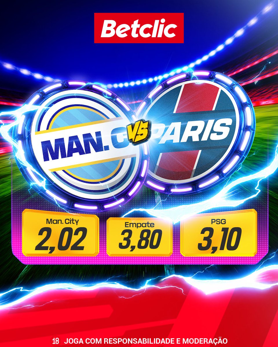 BetclicPortugal's tweet photo. ⚽️🔥 Mais um dia de #UCL! Vamos oferecer 5€ em Freebets para 20 pessoas que acertem!

- Segue a @BetclicPortugal
- Dá RT + Like
- Acerta num dos marcadores de cada um destes jogos + Username Betclic + #FreebetsBetclic

1 comentário por pessoa.
Passatempo termina às 20:00. https://t.co/YwRZ5f8ICN