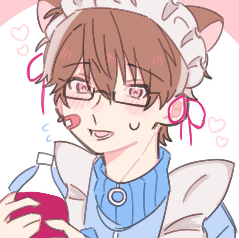 yuut_55's tweet photo. 眼鏡メイドくん〜🩵
お顔だけ供養 https://t.co/OXqSL1Yq9D