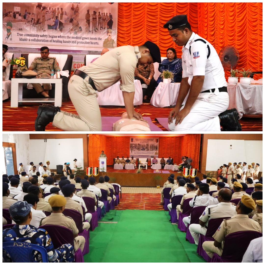 Cpadpc's tweet photo. Equipping Police Personnel with Life-Saving Skills
Asansol-Durgapur Police Commissionerate (ADPC), in collaboration with Healthworld Hospitals, organised a Community Cardiopulmonary Resuscitation (CPR) and Basic Life Support (BLS) Training Programme for personnel from various units of the Commissionerate.
A total of 266 police personnel received training in essential life-saving techniques, enhancing their preparedness to provide immediate assistance during medical emergencies.
The initiative reflects ADPC’s continued commitment to capacity building and strengthening emergency response capabilities.
Glimpses of the felicitation ceremony held to mark the successful completion of the training programme.

পুলিশ কর্মীদের জীবন রক্ষাকারী দক্ষতা প্রদান
আসানসোল-দুর্গাপুর পুলিশ কমিশনারেট (ADPC), হেলথওয়ার্ল্ড হসপিটালস-এর সহযোগিতায়, কমিশনারেটের বিভিন্ন ইউনিটের কর্মীদের জন্য 'কমিউনিটি কার্ডিওপালমোনারি রিসাসিটেশন' (CPR) এবং 'বেসিক লাইফ সাপোর্ট' (BLS) বিষয়ক একটি প্রশিক্ষণ কর্মসূচির আয়োজন করেছিল।
মোট ২৬৬ জন পুলিশ কর্মী জীবন রক্ষাকারী অত্যাবশ্যকীয় কৌশলগুলোর ওপর প্রশিক্ষণ গ্রহণ করেন, যা জরুরি চিকিৎসাজনিত পরিস্থিতিতে তাৎক্ষণিক সহায়তা প্রদানের ক্ষেত্রে তাঁদের সক্ষমতা ও প্রস্তুতিকে আরও জোরদার করেছে।
এই উদ্যোগটি সক্ষমতা বৃদ্ধি এবং জরুরি পরিস্থিতিতে সাড়া দেওয়ার ক্ষমতা শক্তিশালী করার ক্ষেত্রে ADPC-র ধারাবাহিক প্রতিশ্রুতিরই প্রতিফলন।
প্রশিক্ষণ কর্মসূচিটি সফলভাবে সম্পন্ন হওয়া উপলক্ষে আয়োজিত সংবর্ধনা অনুষ্ঠানের কিছু মুহূর্ত।