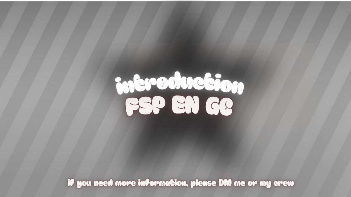 FSP_GC's tweet photo. #FSPENGC #FSPEN 
introduction, basic information, and roles of FSP EN GC!👀
FSP EN GC is an unofficial, fanmade GC made by Stagelights!
And today we are going to tell you about some things.
✨Shoutout and crew members: @deldore_yamin @elenadelborne @kiroyukixmxo @Sei_nyans11 ✨ https://t.co/Kt3Ti7Ja9n