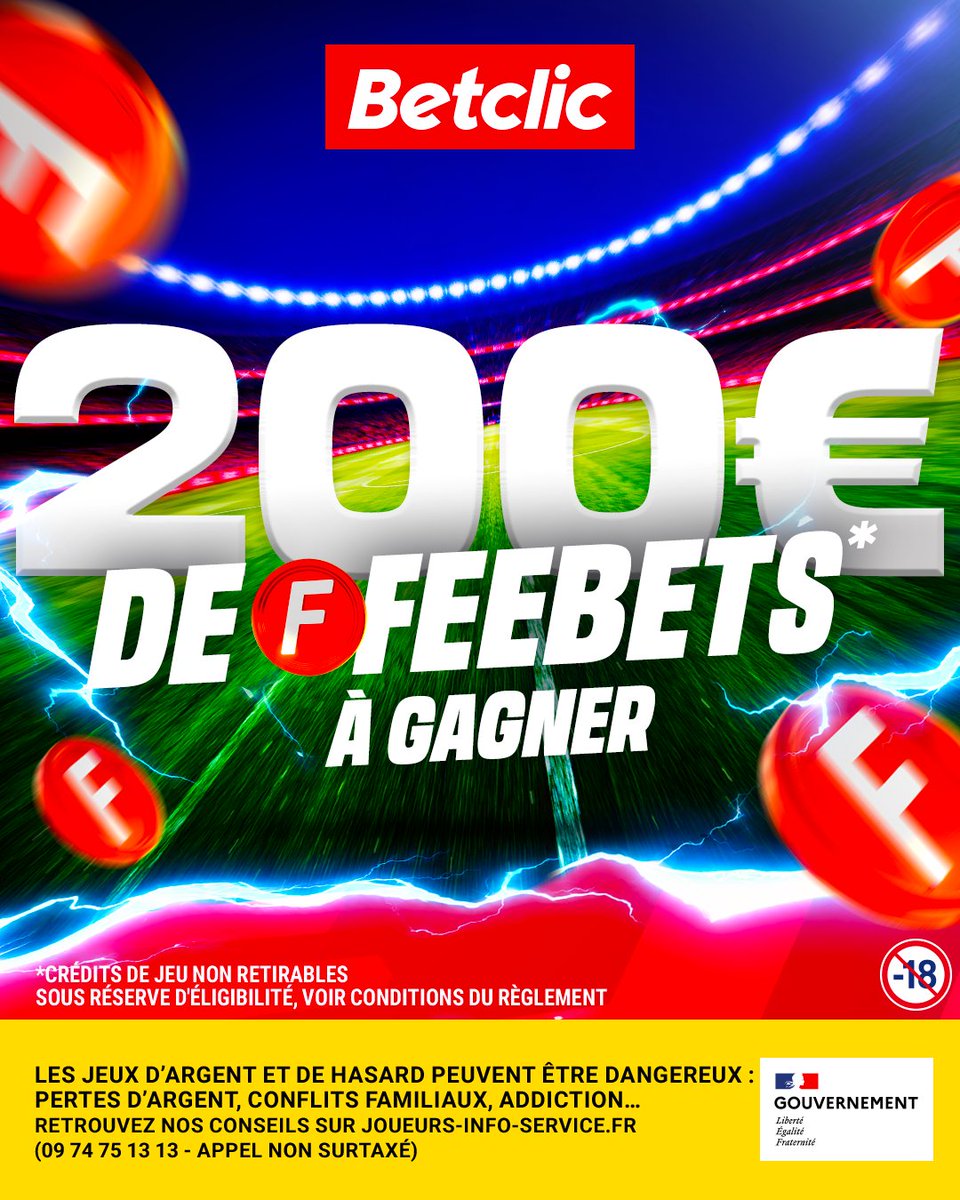 Betclic's tweet photo. Quoi de mieux qu’une soirée LDC un mercredi soir ? 😍🔥

 🎁 City – Paris, Roma – Real… et 10 x 20€ de Feebets* à gagner pour accompagner cette soirée XXL 🔥 

🍀 RT + dis-nous QUI va briller ce soir + ton pseudo Betclic pour participer !! https://t.co/wfwrjPcMBF