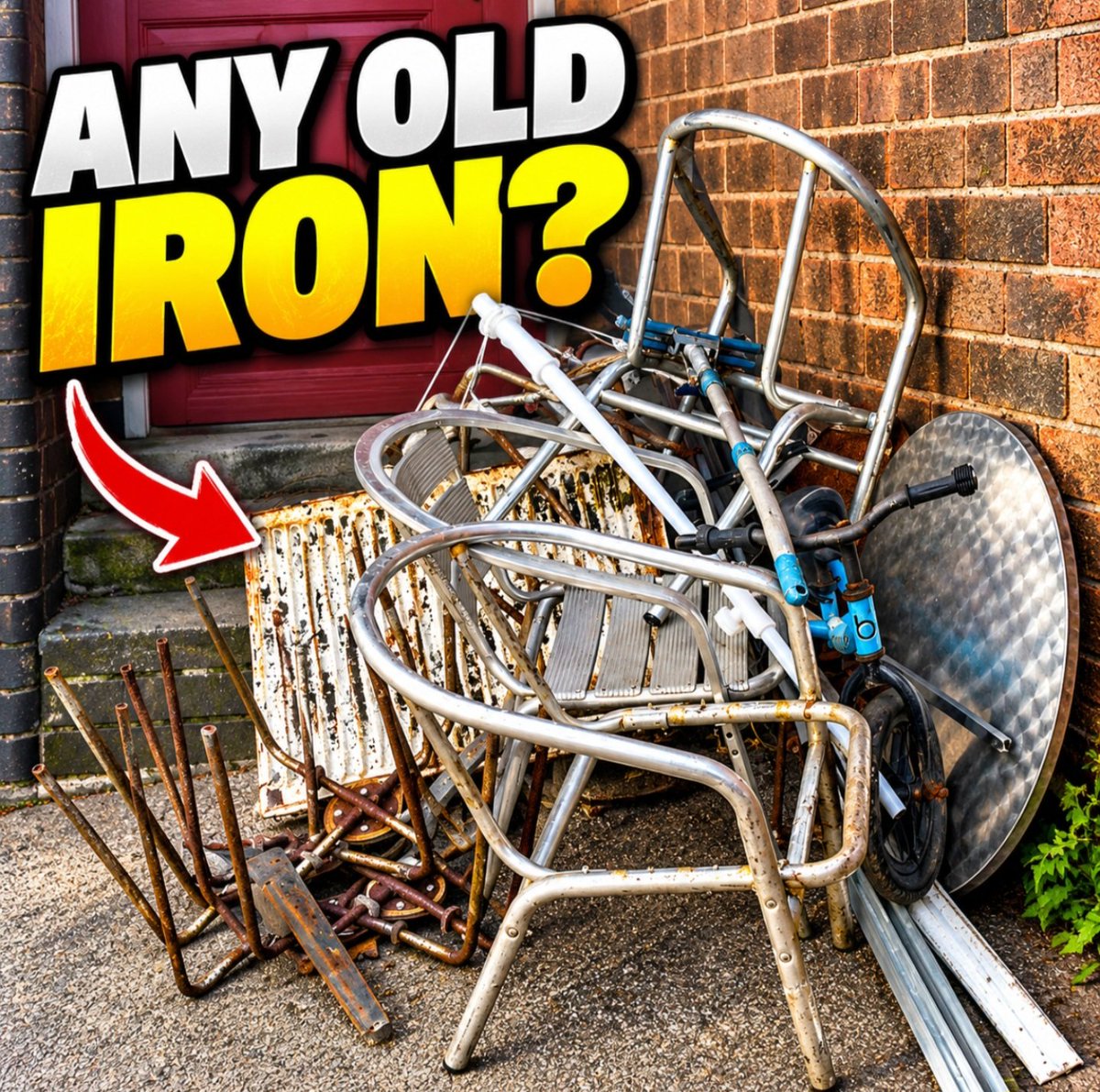 Teamscrapman's tweet photo. π Any Old Iron? π©β»οΈ
FREE Scrap Metal Collection! πͺ
π© Message Team Scrapman to arrange a collection!
#TeamScrapman #AnyOldIron #FreeScrapCollection https://t.co/QS3YgQkSMn