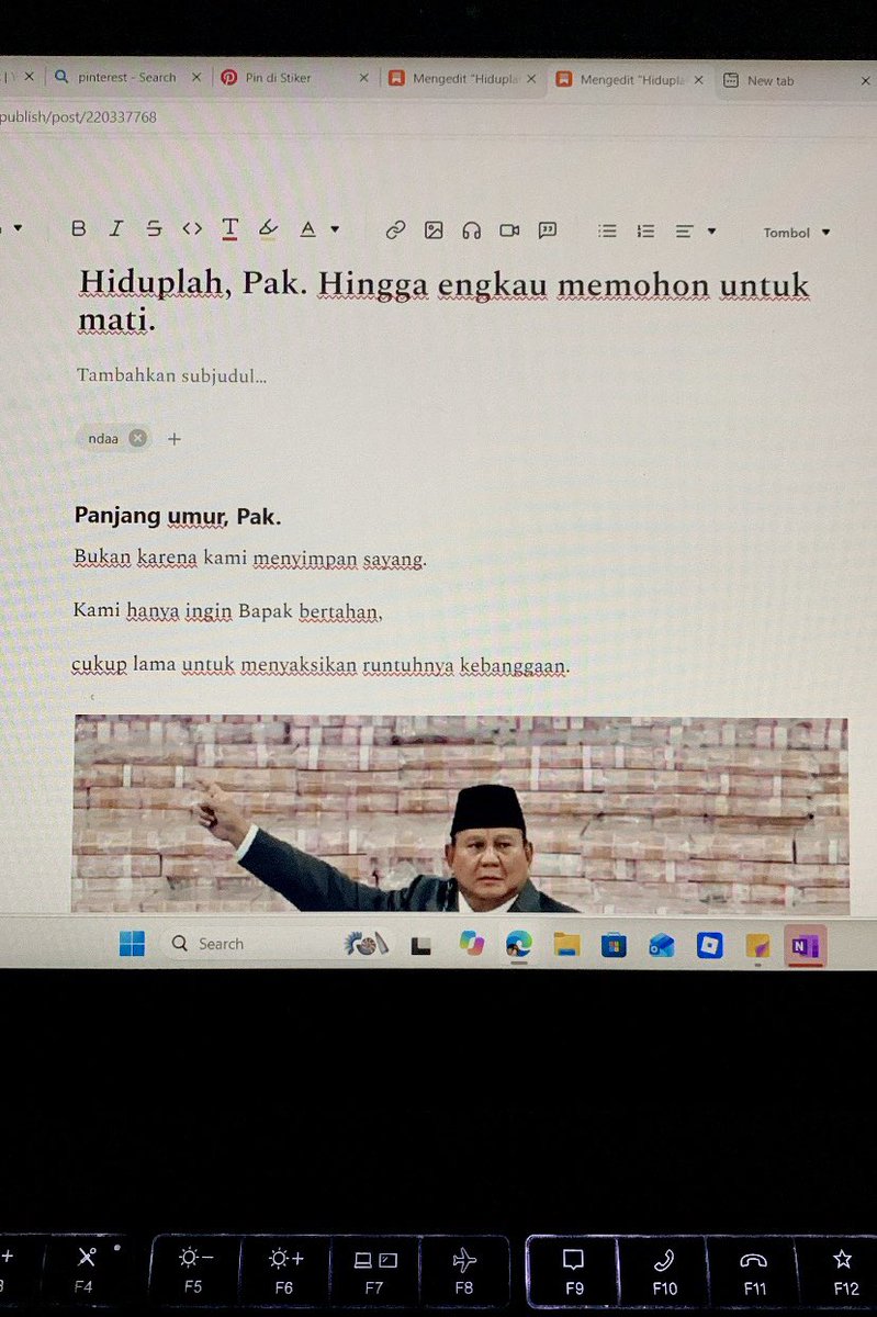 bbarbieie's tweet photo. day 1 nulis di substack, seru juga ternyata 😼 https://t.co/kQxtjEHqKp