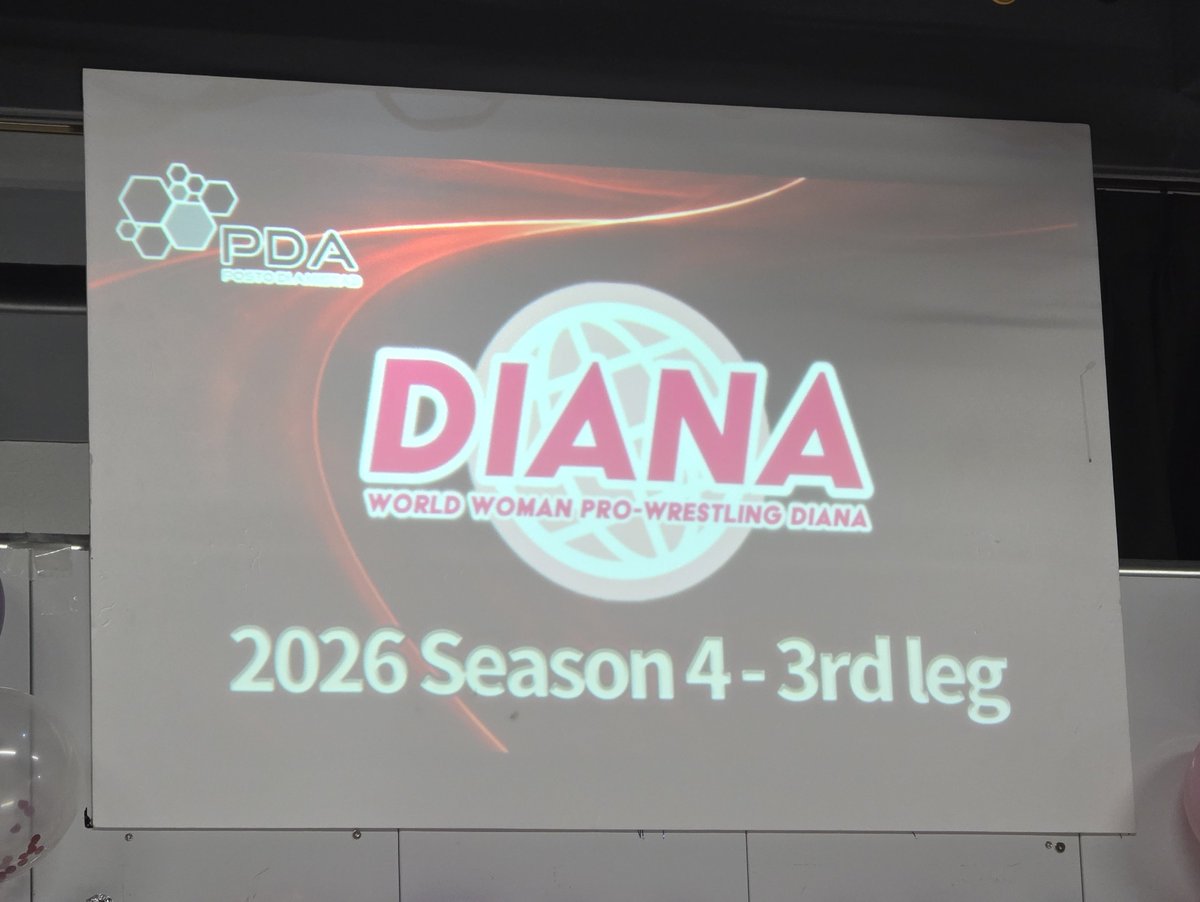 furusawa_m's tweet photo. 2026.10.14(水)　ワールド女子プロレス・ディアナ　神奈川· ポスト・ディ・アミスタッド　19時開始
　「フューチャーサイトアミスタ大会　Season 4 – 3rd leg」

 #prowrestling https://t.co/vSOu4nSuyT