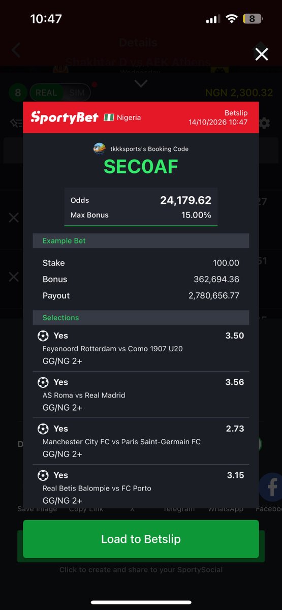 TKKKSPORTS's tweet photo. 24k odds on GG 2+ PREDICTION.

Choose your poison!!

Greenland Soon!!

✅✅✅✅✅✅✅✅✅✅✅✅✅ https://t.co/sIXjenCUVG