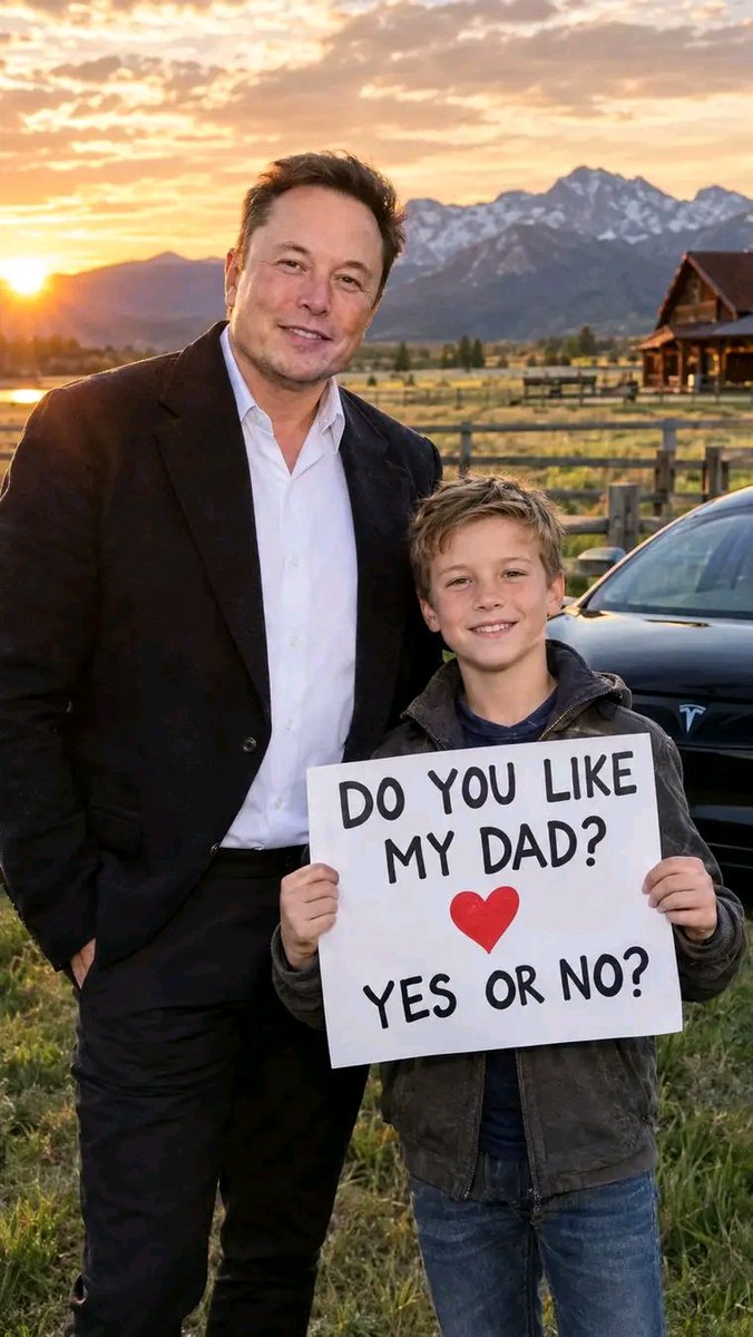 DodgeFatheree's tweet photo. Be honest If you love my dad like, follow, comment and reshare .
Love you all my amazing fans❣️
#elonmusk #fyp https://t.co/r8lQG6PRaN
