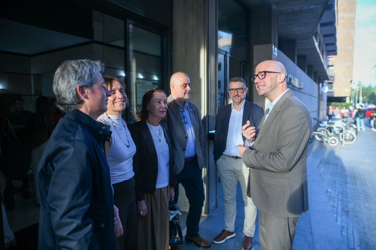 dsocialscat's tweet photo. 📸 El conseller Raúl Moreno ha obert les XVI Jornades Tècniques de la Coordinadora de Centres per a Persones amb Discapacitat Intel·lectual de Catalunya, centrades en els trastorns de l’espectre autista (TEA).

👉 Cal continuar avançant cap a una atenció més accessible, propera i adaptada a les necessitats de cada infant i família, amb el coneixement i la innovació al servei de les persones.