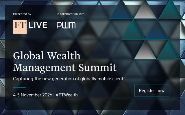 STEPSociety's tweet photo. If you are attending the Global Wealth Management Summit, you can use our bespoke code STEP20 for 20% off at checkout.

STEP is pleased to support the @ftlive and Professional Wealth Management Summit 2026 taking place on 4-5 November in London, UK.

The Summit brings together senior leaders from private banks, wealth management firms and family offices to discuss the strategic forces shaping global wealth.

👉Book your place: https://t.co/HndzKQBaCl

#FTWealth #AI