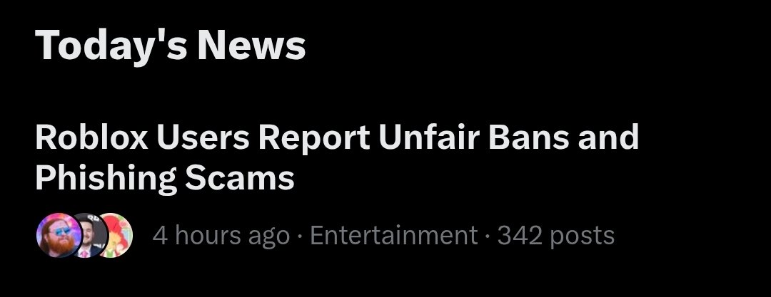 GCruffle5199's tweet photo. Thank god the false Roblox Bans situation is getting some light finally.

USER: ShinySkull18

https://t.co/xfxbOK9X4J https://t.co/vgBYXuGwUY