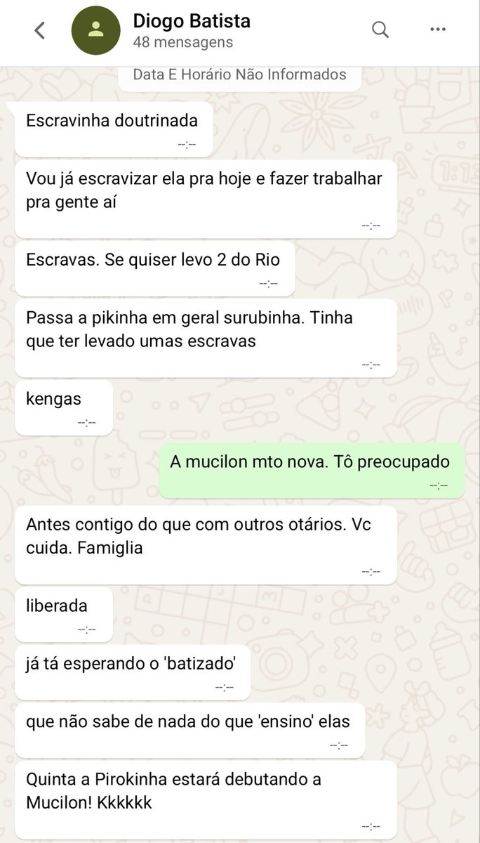 onlly_olly_'s tweet photo. Só eu acho que ficou subentendido que a menina é tão nova que o Vorcaro tava tirando a virgindade dela??? Essas mensagens me deram nojo https://t.co/c7gThIgYuJ