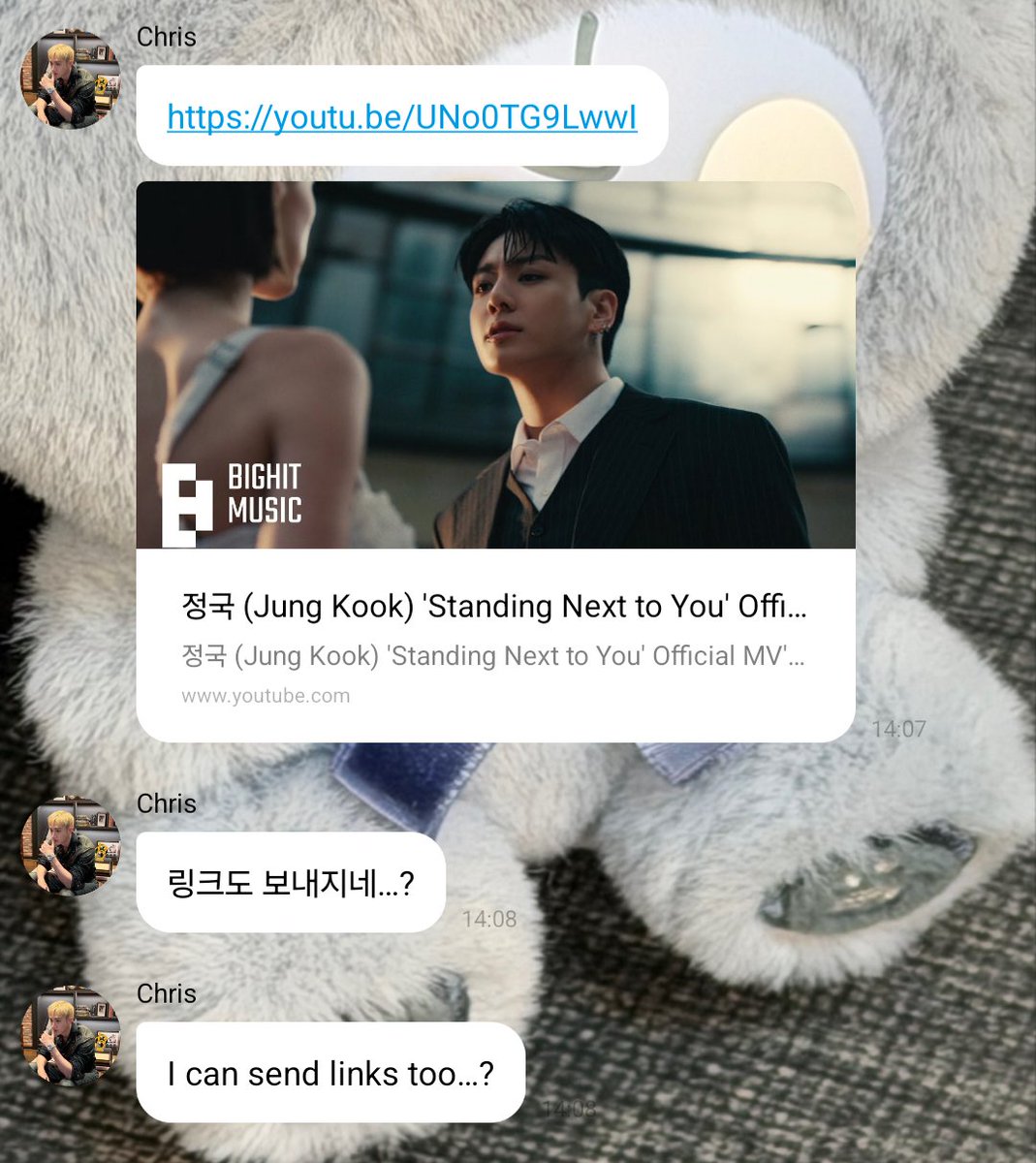 realskzoo's tweet photo. CHN en 🫧
[261014/🇰🇷]

🐺: https://t.co/rdJAKXalqA
🐺: También puedo enviar enlaces...? https://t.co/e67mwAIkgH