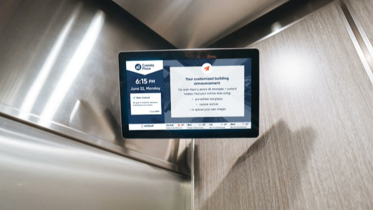 DigSignageToday's tweet photo. Elevator ad network Vertical City hits 10K screens. Vertical City's elevator advertising network has reached 10,000 screens across Canada and the U.S.
The company expects to be the largest elevator screen network in North America by early 2027,... https://t.co/TDyAKQRmoW https://t.co/ipHxoZMjw2