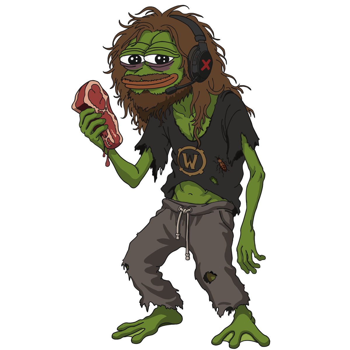 itchatoshi's tweet photo. Gm Frens

A Brand new day, a  Brand New Pepe 

This one ive been working on the last few days at a frens request

I give you, The Roach_King Pepe🪳

Boyyyyys! https://t.co/UAaMqd7QmT