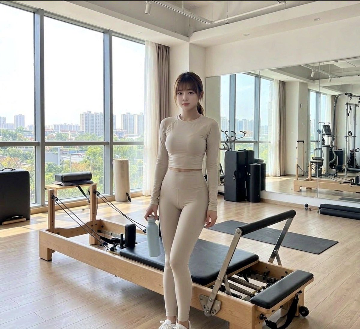 Foxbjd6's tweet photo. 最近关于「薄肌」的讨论好多，我也想聊聊自己这一年的感受。健身，是我今年做过最值得的一笔投资。年初的时候，我其实在打针和运动之间犹豫过。我本身体重基数不大，最高也就105斤。但对一个常年95斤的人来说，突然胖了10斤，还是挺难接受的。说到底，确实有一些身材焦虑😂当时甚至已经在京东下单，准备靠科技瘦一把。结果针到了，又开始犹豫，担心副作用，迟迟不敢下手。刚好那段时间可能因为太疲劳，眼皮连续跳了两周，最后去做了中医针灸才慢慢缓解。身体已经在提醒我需要休息了，更不敢随便折腾。后来想想，干脆运动吧。毕竟那时候，我已经一年多没有规律运动了。很幸运，我找到了特别适合自己的运动——普拉提。从今年3月开始，除了出差基本没断过。小半年下来，体态、力量、精神状态都有了很明显的变化。更让我意外的是，我开始真正享受运动本身。每次上课的那一个小时，注意力都在自己的身体和呼吸上，很多时候，甚至能进入一种心流状态。后来我也慢慢理解，为什么现在越来越多年轻人开始认真健身。在这个充满不确定性的时代，我们投入很多时间和精力的事情，未必都能得到预期的回报。但运动不太一样。你付出的时间，会慢慢变成力量、体态和更好的精神状态。它不一定每次都立刻给你反馈，但长期坚持，身体真的会发生变化。以前运动是为了瘦，为了好看。现在觉得，好看的身体只是附加值，更重要的是那种对自己生活的掌控感。身体可能是我们最值得长期持有的资产。🙆‍♀️做多自己！