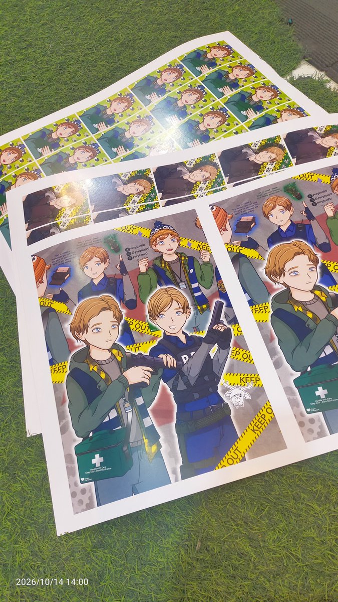 peryton80's tweet photo. Gaes aku ada cetak ArtPrint #byreon tapi cuma 2 Lembar, buat Art Trade/Freebies (Day 1 Only) di #Comipara7 Hehehe... maaf ya kalau kualitas nya mungkin agak kureng (Aku pertama kali cetak ginian🤕)
See You All At Comipara7 gaes🥺💙 https://t.co/emP3QWioTx
