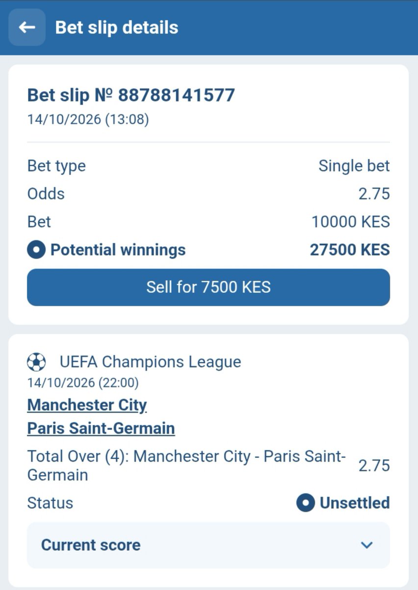 Arsena1base's tweet photo. 🔵Manchester City vs PSG 🔴 14.10 | Champions League⭐️

City host the reigning back-to-back Champions League winners at the Etihad. After a statement win at Anfield, Maresca’s side look unstoppable, but Luis Enrique’s PSG are always dangerous and love these big nights. Expect goals and pure chaos🔥

💰 UP TO 20 000 KES FOR NEW PLAYERS
🔗 Registration: https://t.co/YAomk3uxbM
🌀 Promo Code: MORETHANFAMILY

#ManCity #PSG #UCL