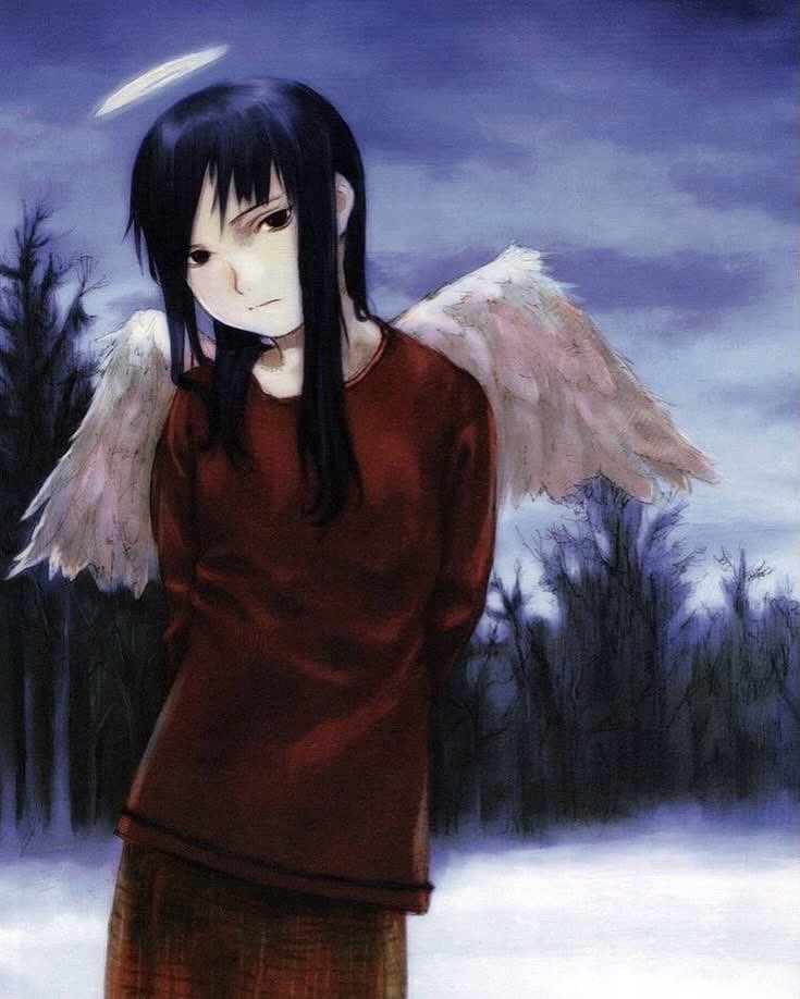 sunlove's tweet photo. Illustrations by Yoshitoshi Abe (1990s-2000s) https://t.co/Ivda6AdC0h