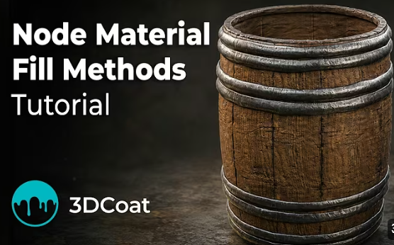 3DCoatOfficial's tweet photo. A complete tutorial on Applying Node-Based Materials in 3DCoat 2026: https://t.co/zvG0T9NzV0 

#3dcoat2026 #node #materials #workflow #tutorial #create #faster #speed #texturing #new https://t.co/BltY0oTUov