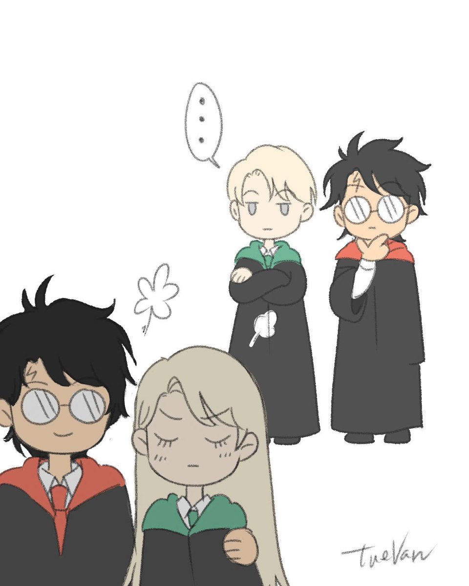 tuevann_un's tweet photo. Fem Draco is so cute, but I prefer my Draco in a dress 🤭💗
#hpdm https://t.co/cnI8BkePRV