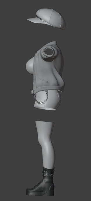 StudioH2__'s tweet photo. WIP
다음 booth에서 판매할 의상을 제작하고 있습니다.

次回BOOTHで販売予定の衣装を制作中です！✨

#VRChat #VRChat衣装 #BOOTH #3Dモデリング https://t.co/GVEJilq4ie