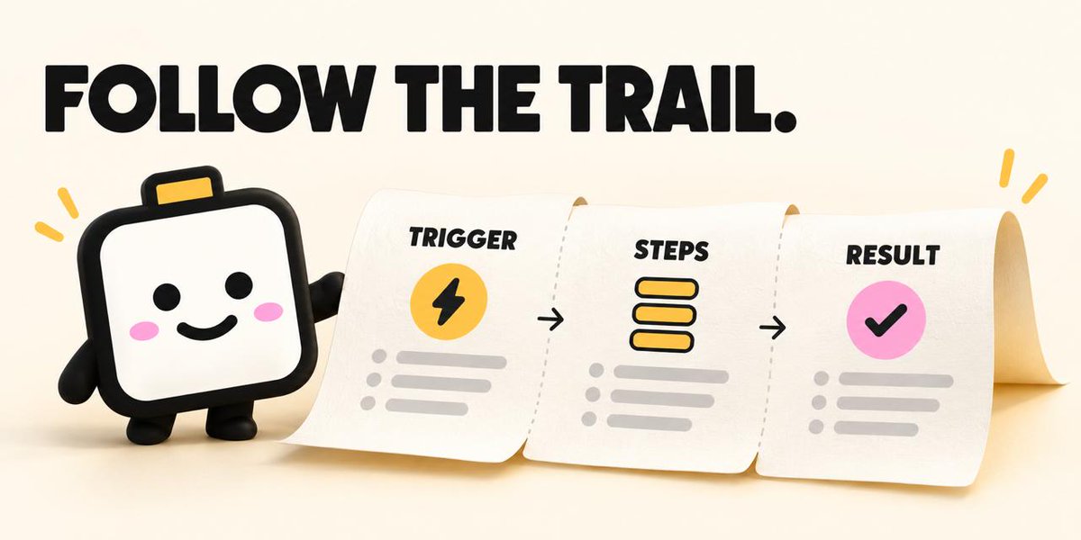 oolaydotfun's tweet photo. If a coin follows a rule, holders should be able to ask: what triggered it? Which steps ran? Did anything fail?

Oolay is designed to show that trail through a record of each run, called a *receipt*. The rules can be read, and the result of each run can be inspected.

For us, that clarity matters. A community should have more to go on than a creator’s explanation alone.