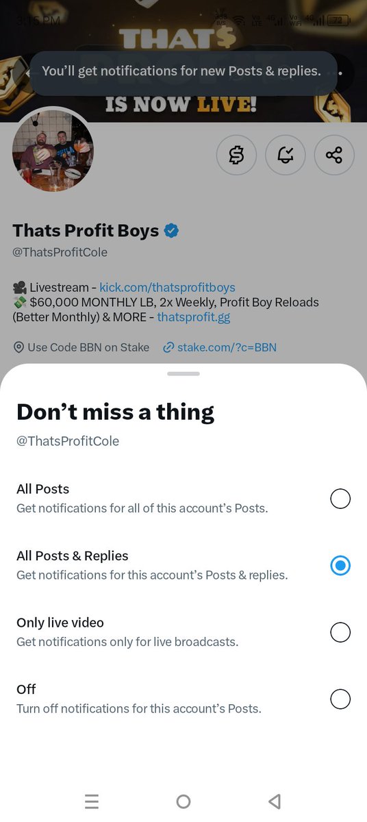 ItsEnnaRose1's tweet photo. @ThatsProfitCole @Stake Congratulations🎉🎊 @ThatsProfitCole

Stake : ItsEnnaRose

0x56BA13e53CbBb4a06150a3B003A64eaca70A7262 https://t.co/UOBobh9hV3