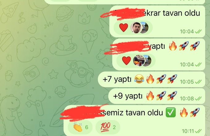 Muhamme10250722's tweet photo. Vip grubumuzda paylaştığım iki hissemizi tavana kilitledik. Birisi 2 gündür tavan diğeri ilk tavanı oldu. Birlikte kazanmaya ve zararları kapatmaya devam edeceğiz 💚💙 https://t.co/ff6uIwoSVu