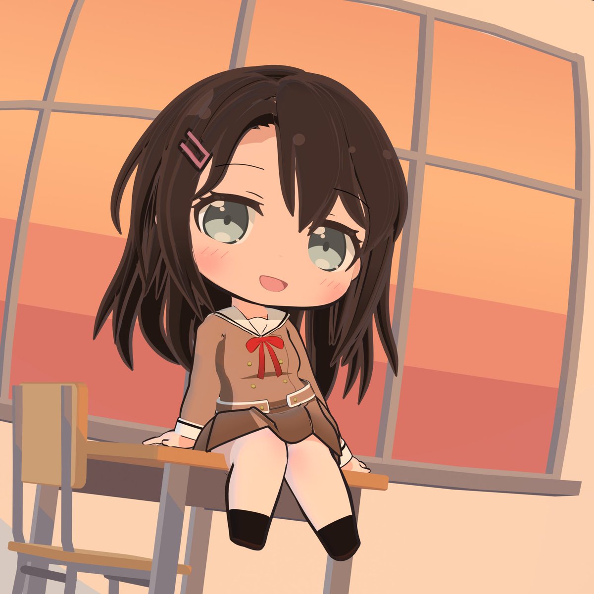 nukesura's tweet photo. 擬似魚眼レンズ風
奥沢さん🌇
#bandoriart #b3d https://t.co/o0ijMt4Fyc