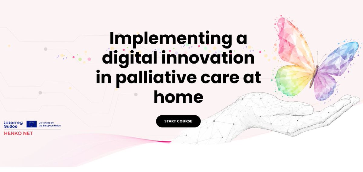 henkonet's tweet photo. 📢 The HENKO NET training platform will be available very soon!

Six modules featuring up-to-date content, tools, resources and case studies for palliative care professionals.

Training based on real-world needs. https://t.co/qe9NYeOUKo