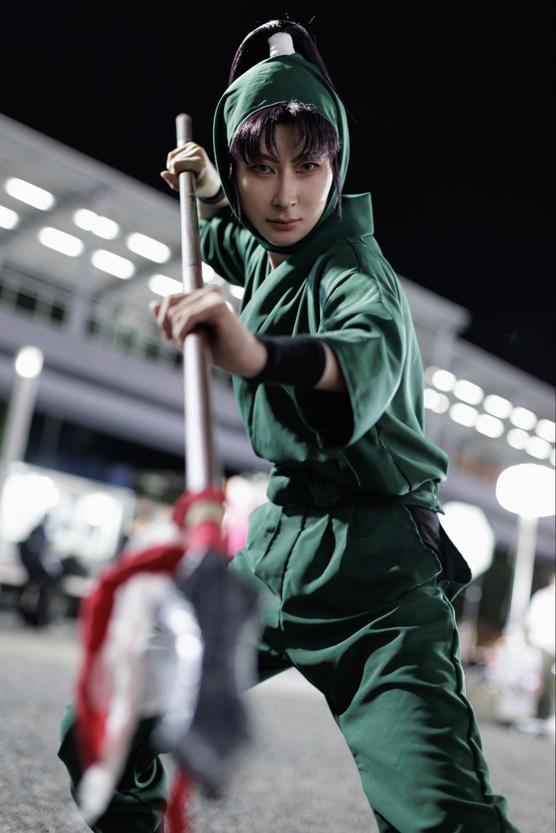 nora_nyanko2828's tweet photo. 🐈コスプレ🐈

.

🥷🥚 / 潮江文次郎

.

袋槍

.

───
photo：なう
 #富士コス 
 #富士コス2026 https://t.co/I6Jg92iKcR