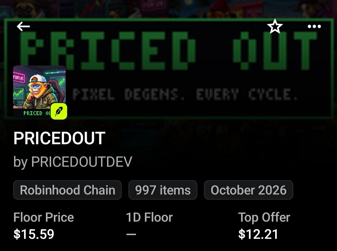 Okey_dokey04's tweet photo. Floor thin, reveal soon.
#Pricedout https://t.co/SJzlMbYySN