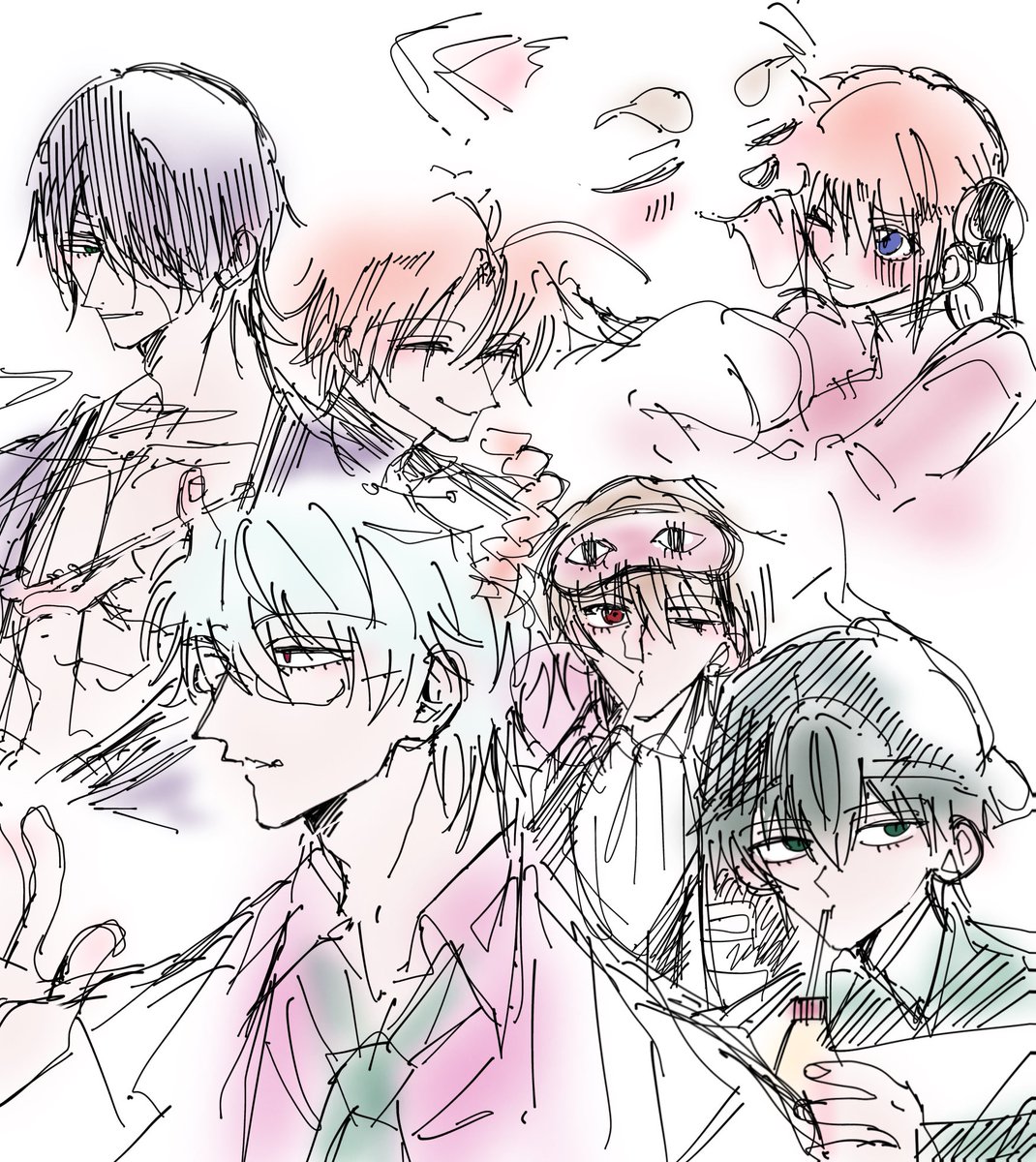 kpp_1005's tweet photo. #銀魂好きさんと繋がりたい
#銀魂絵描きさんと繋がりたい

銀魂描いてます~~~！！！꒰ᐡ⩌⸝⸝⩌ᐡ꒱
🍓🚬中心に腐思考あります(地雷無)
全反応巡回、気になり様無言フォロー失礼します🚙 ₌₃

素敵なご縁がありますように~☘️ https://t.co/kWcsBnc86m