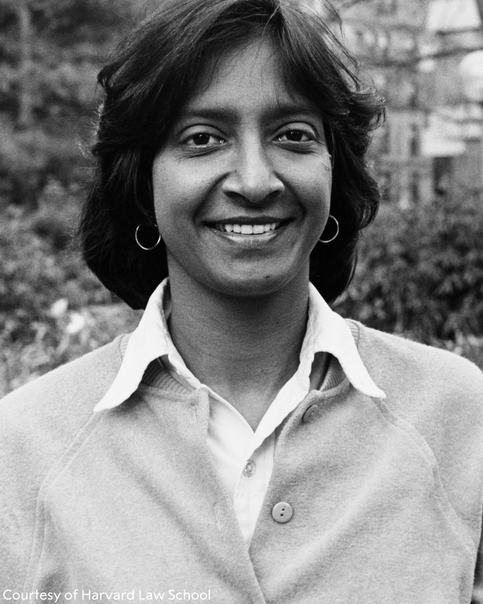 NobelPrize's tweet photo. Now and then: Navi Pillay

This year's peace laureate Navi Pillay has been a champion for international legal order for her whole life.

Pillay grew up in a family of Indian Tamil descent in Durban, South Africa, where in 1967 she founded her own law firm. In the 1980s she studied at Harvard University and earned a doctor's degree. The first picture was taken during her studies at Harvard. 

Pillay later became the first non-white female judge of the High Court of South Africa. Today she works as a judge on the International Court of Justice (ICJ).