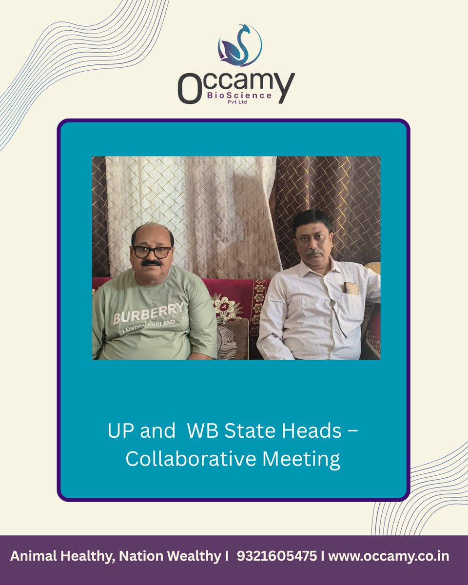 occamy_nutra's tweet photo. Our #WB State Head reconnected with old contacts in #UP after nearly 10 years, with the #support of our UP State Head and #team. 

A great example of how lasting #relationships, fresh perspectives, and team #collaboration come together to create new #opportunities on the ground. https://t.co/hPboHSOXdZ