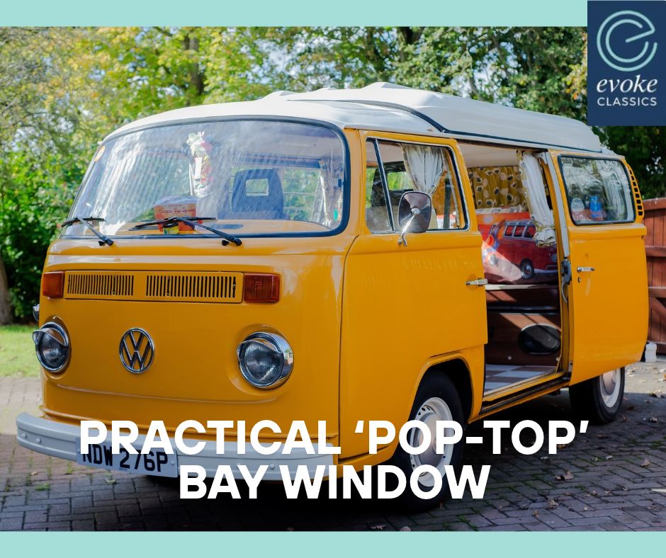 EvokeClassics's tweet photo. LIVE AT AUCTION
1976 Volkswagen T2 Bay Window Campervan
https://t.co/zO1vOhMcWq
Fitted with 1997cc engine
Practical ‘Pop-Top’ Bay Window
HPI Clear
#VolkswagenT2 #VWT2 #BayWindowCamper #VWBayWindow #VWCampervan #ClassicVW #VolkswagenCamper #VWBus #Type2 #AircooledVW https://t.co/ccRy3iCTPw