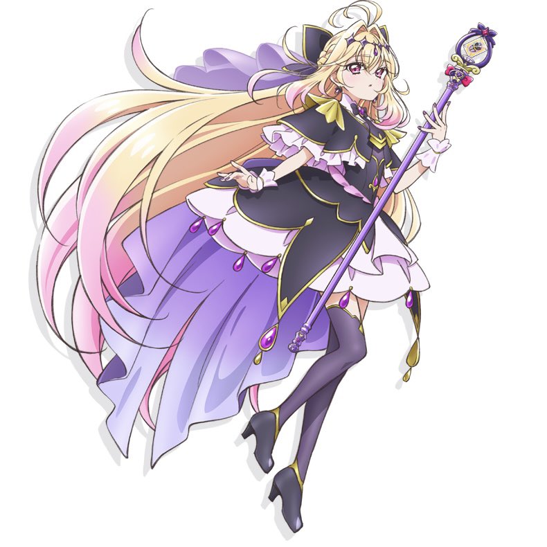 g9l7arinne's tweet photo. ミリプロの魔法少女コレクションの、ののちゃんがキュアアルカナシャドウに激似してると思うのわたしだけ？ https://t.co/SvLJ1hGCsa