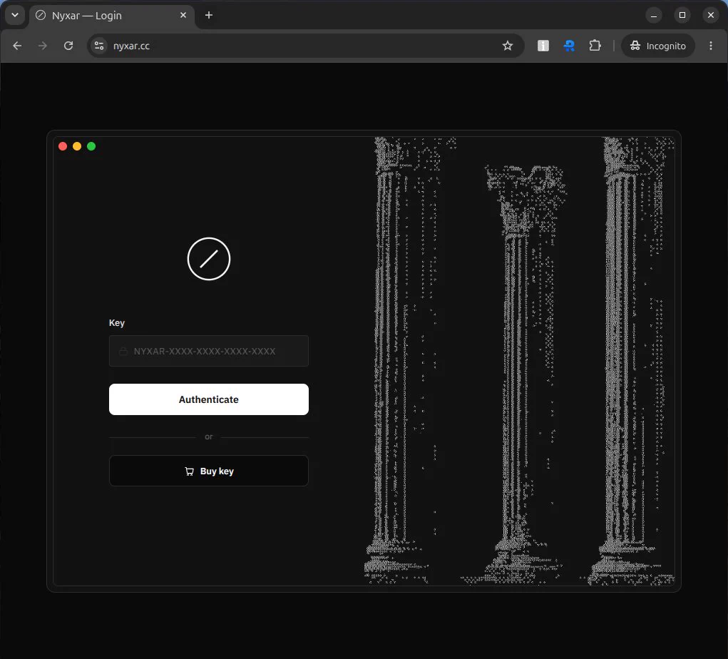NyxarStealer botnet admin panel