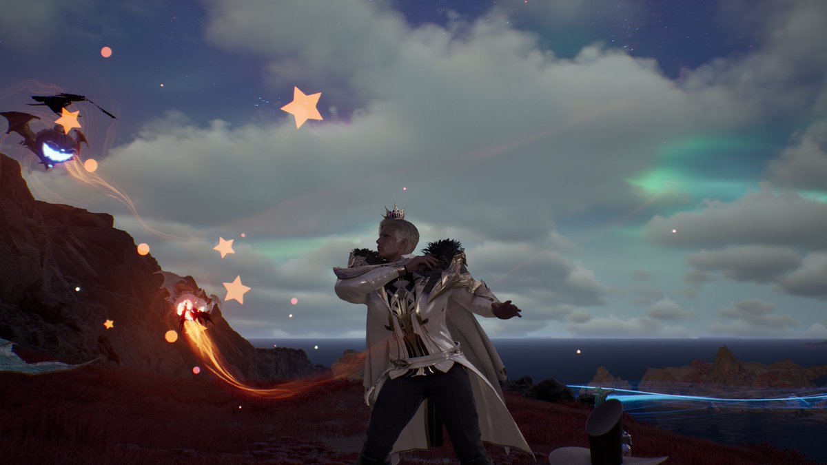 fuminari_game's tweet photo. AION2
ハロウィン武器スキン買ったんだけど、装備して放置すると武器独自のモーション始まってびっくりした！！！
これオーブ以外でもモーションあるのかな？可愛い！

#AION2 https://t.co/SEq7mqLrxd