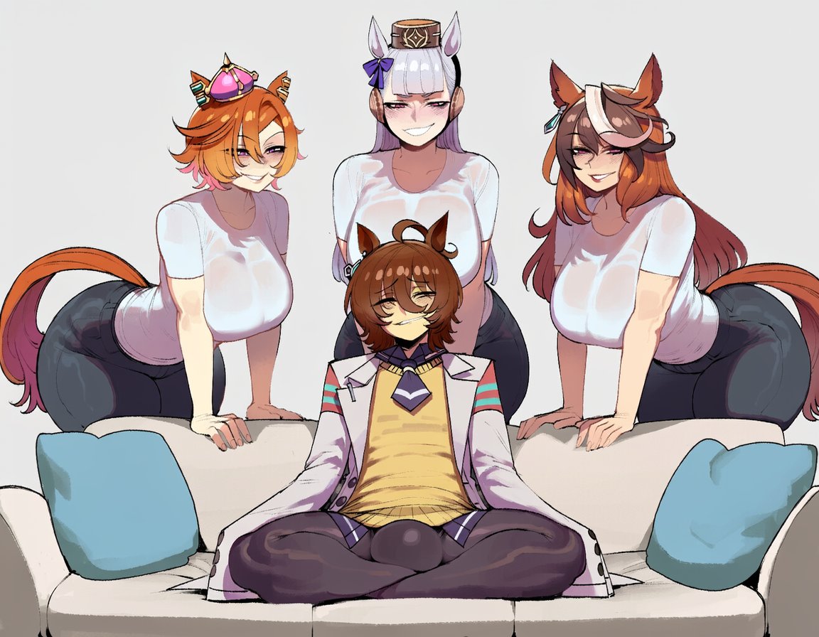 Sinclairgens's tweet photo. Femboy Tachyon has me a chokehold https://t.co/ZQHJXwAd84
