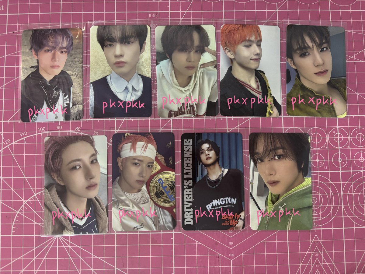 frompinkytopk's tweet photo. ไม่พร้อมส่ง / ส่งของต้นเดือน11 / wts 🤍
(อ่านให้ครบก่อนทัก dm นะคะ)

แจมิน — both sides shopee
            — dreamscape ver.
            — beat it up
            — istj QR ver.

เฉินเล่อ — beat it up digipack
               — dream()scape icanfeelanything ver.
               — istj smini

จีซอง — dream()scape smoothie ver.

เจโน่ — dreamscape vertical flip ver.

เหรินจวิ้น อินจุน — go back to the future digipack, I am future

แฮชาน — beat it up driver’s license
              — dreamscape construct ver.

🤍 ใบละ 90 บาท รวมส่ง
🤍 ใบต่อไป ลดใบละ20บาท

🤍 ไม่สะดวกถ่ายเพิ่มเติม ไม่มีตำหนิ ซีเรียสผ่านได้เลยค่า
🤍 ส่งของต้นเดือน11 สามารถจองก่อนแล้วค่อยโอนเงิน 1-2/11 ได้ ขอแค่ไม่เทกันก็พอค่า

🤍 dm แอคนี้ หรือ @pkxpkk ได้เลย เจ้าของแอคคนเดียวกันค่า

#ตลาดนัดnct #ตลาดนัดnctdream #ตลาดนัดอซท ; Jaemin Chenle Jisung Jeno Renjun Haechan