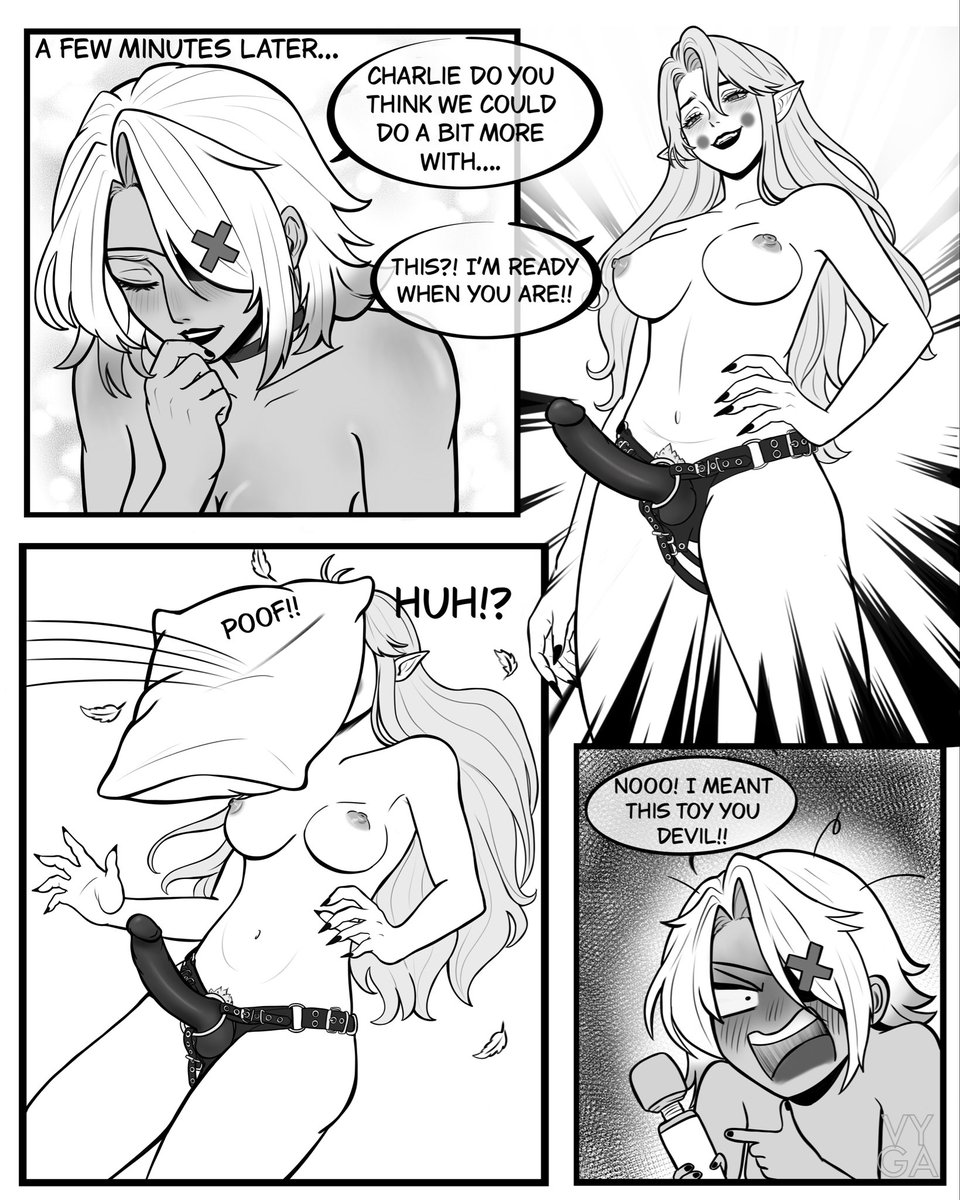 thevygascribs's tweet photo. "Here Goes Everything" page 12 and 13/13 more of similar content from me you can find on my patreon in basic membership: https://t.co/aWCOuvwKOg #chaggie #chaggi
#hazbinhotel https://t.co/pzAgOLgYgG