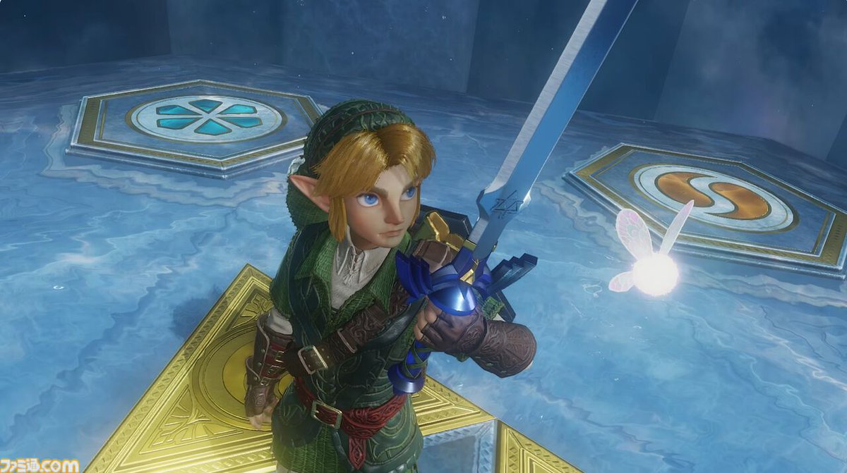 famitsu's tweet photo. 【時オカ】『ゼルダの伝説 時のオカリナ』紹介映像が公開。倒した魔物の像が飾られたり、強敵との再戦を行える新要素“万魔殿”の情報も
https://t.co/zOru3JPMlj

美しいグラフィックで蘇ったさまざまフィールドや個性豊かなキャラクター＆ボスなど、見どころたっぷり。 https://t.co/rrjYqh5LwZ
