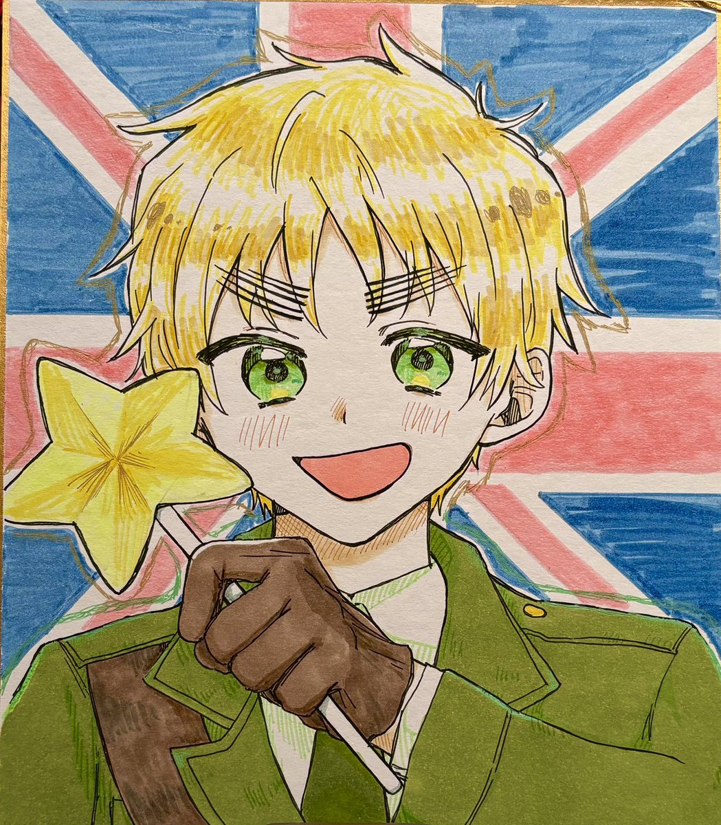 3YXeO7FPHJ51485's tweet photo. 再掲だけど！おめでとう！🎉
#アーサー・カークランド生誕祭2026
#眉毛生誕祭
#眉毛生誕祭2026 https://t.co/FTk4QmzqT6