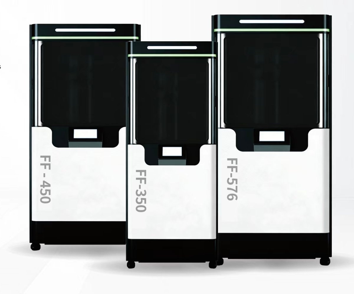 ShopDad2's tweet photo. Ok TCT Shenzhen had a bunch of machines I couldn't have found without going. Very seriously interested in these with a print height in high resolution resin of 27" 😍  For reference the "massive" Jupiter 2 only hits 12" https://t.co/dXJZFllUeQ