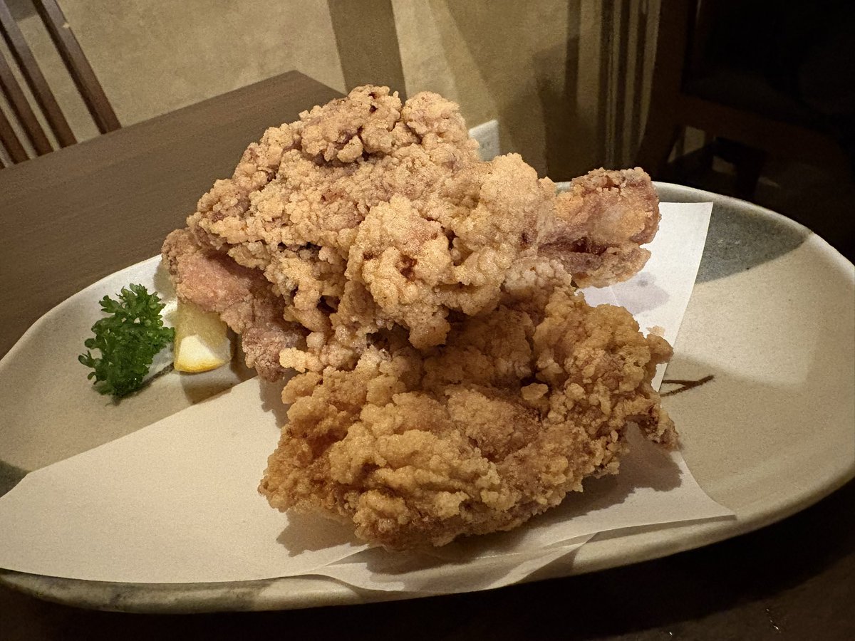 balena673's tweet photo. 鳥ザンギが想定の倍くらいデカくて困惑してる https://t.co/JouW04spDr