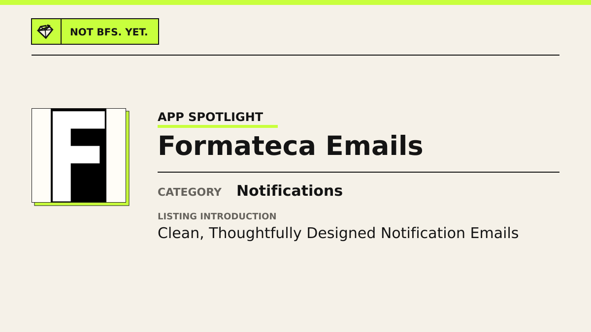nbfs_app's tweet photo. Catalog note: Formateca Emails
Listing category: Notifications
Source notes and app links are in our profile.
#Shopify #ShopifyApps #CustomerNotifications https://t.co/tgQt2vIlz0